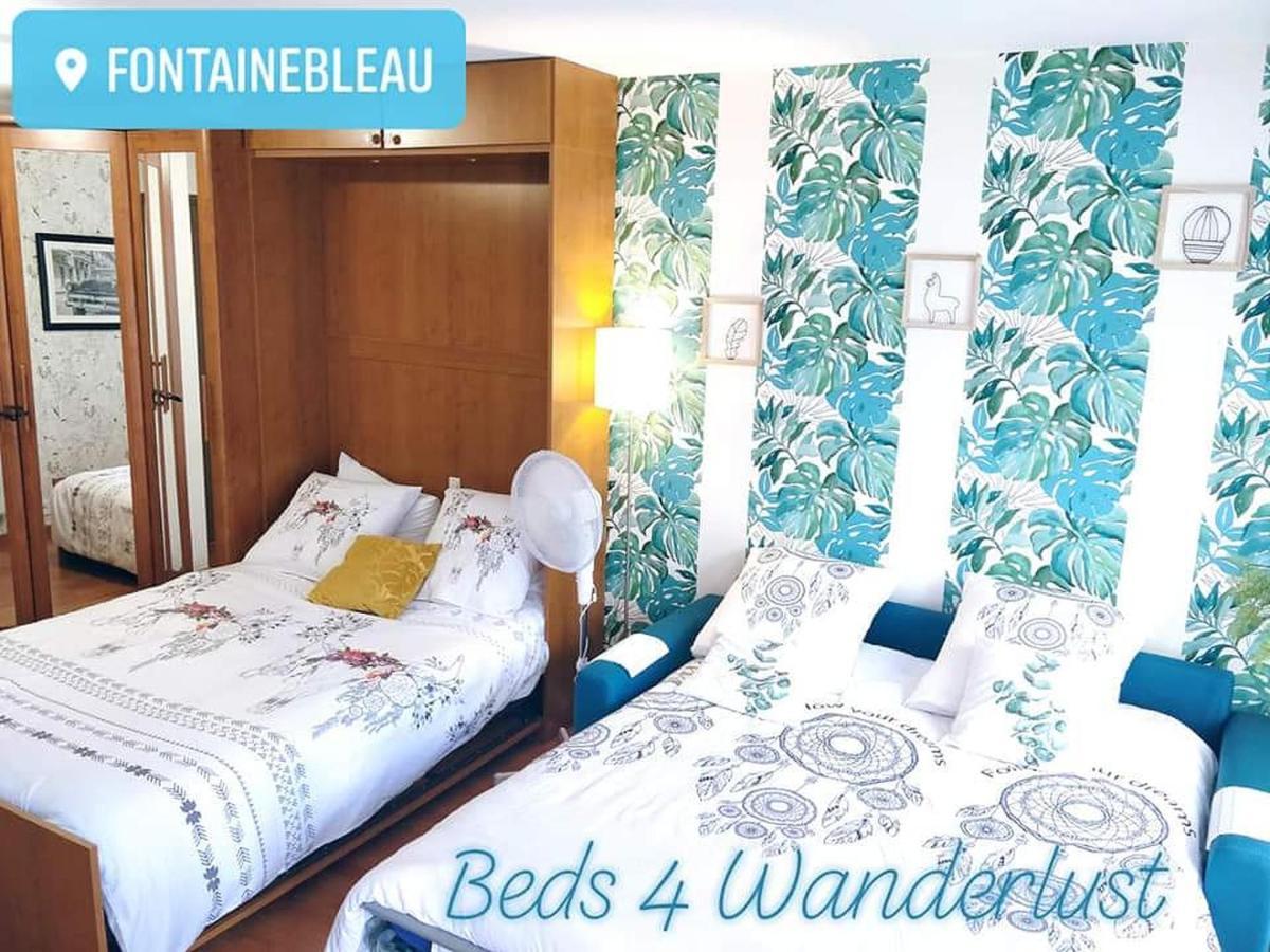 Studio Royal By Beds4Wanderlust - Place Du Marche Avec Parking Prive Fontainebleau Exterior photo
